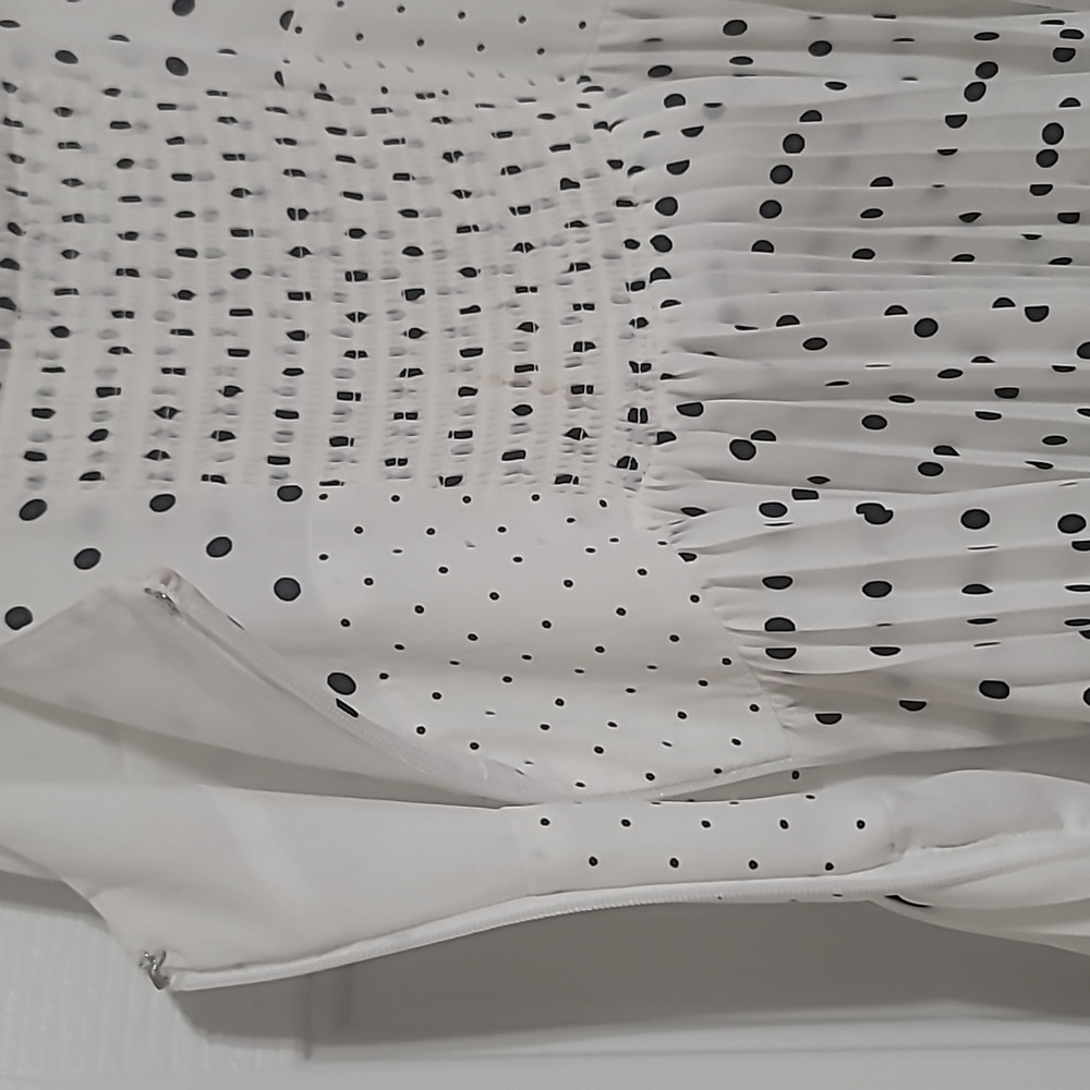 Banana Republic polka dot dress size 4 - Picture 4 of 5